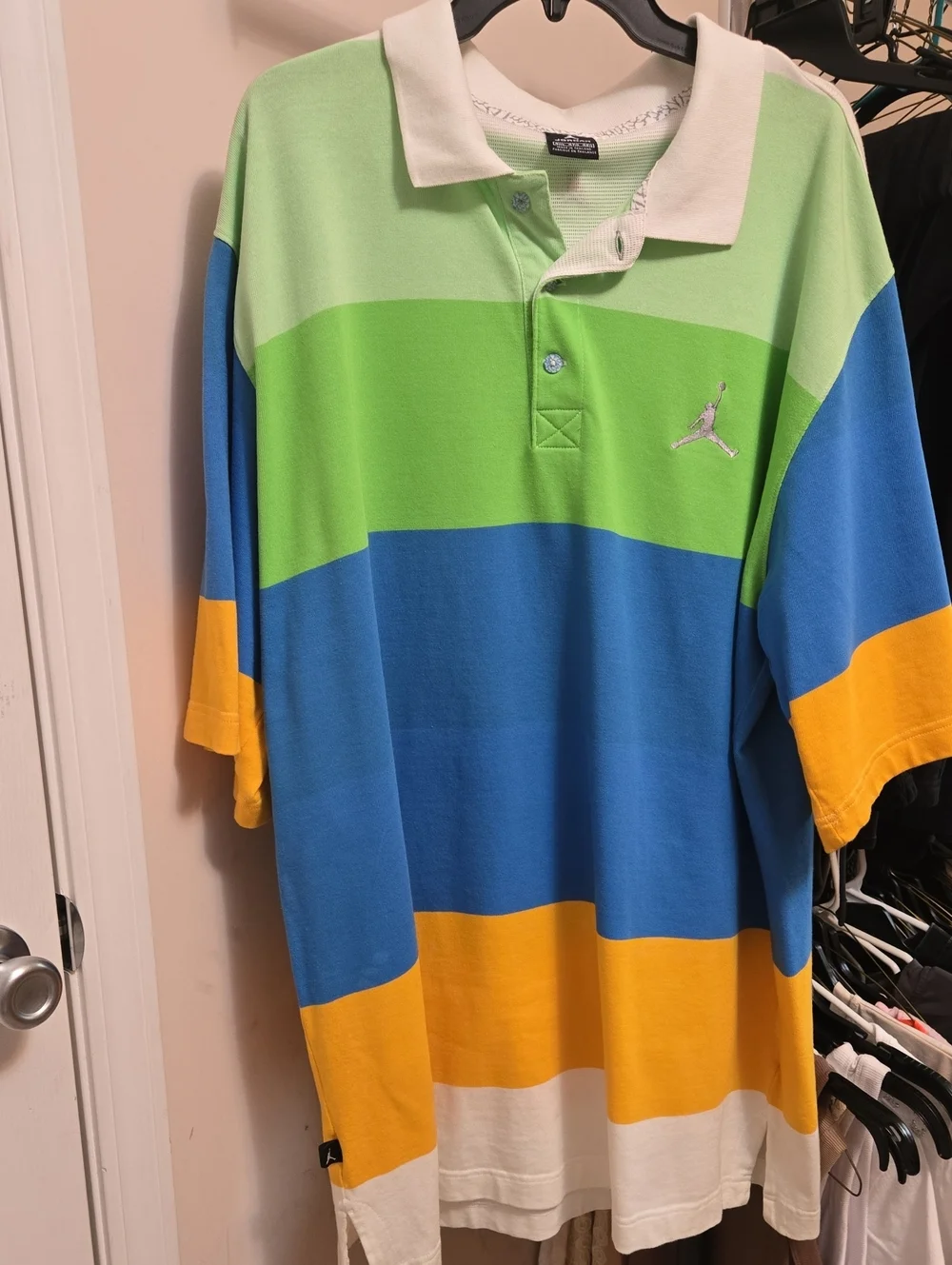 Mens JORDAN Collar SHIRT